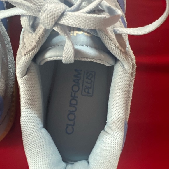 Light Gray & Blue Men's Suede Sneakers - Picture 5 of 8